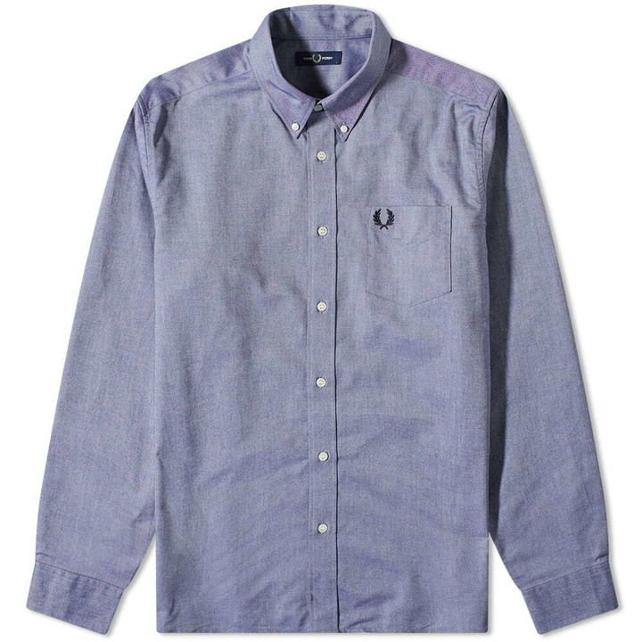 Photo: Fred Perry Authentic Men's Oxford Shirt in Mid Blue