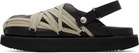 Rick Owens Black Tower Padded Megalace Platform Loafers