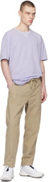 BOSS Beige Drawstring Trousers