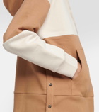 'S Max Mara Innocuo cotton-blend zipped hoodie