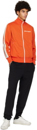 Palm Angels Orange Classic Track Jacket