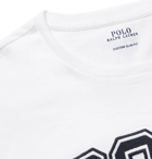 POLO RALPH LAUREN - Slim-Fit Logo-Appliquéd Cotton-Jersey T-Shirt - White