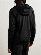 ON - Climate Recycled-Shell Zip-Up Hoodie - Black