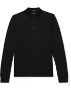 Hugo Boss - Bono Wool Polo Shirt - Black