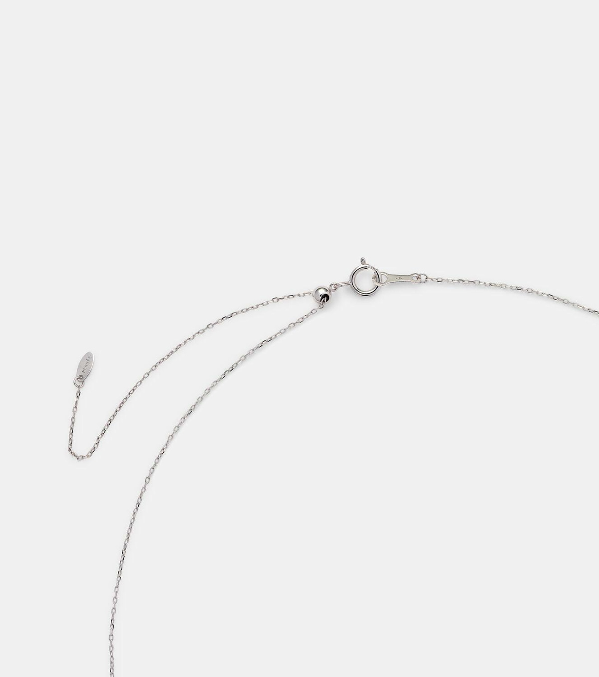 Persée 18kt white gold necklace with diamonds