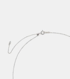 Persée 18kt white gold necklace with diamonds
