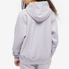 Les Tien Women's Cropped Hoody in Lavender