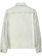 OBJECTS IV LIFE - Patina Logo Print Cotton Denim Jacket