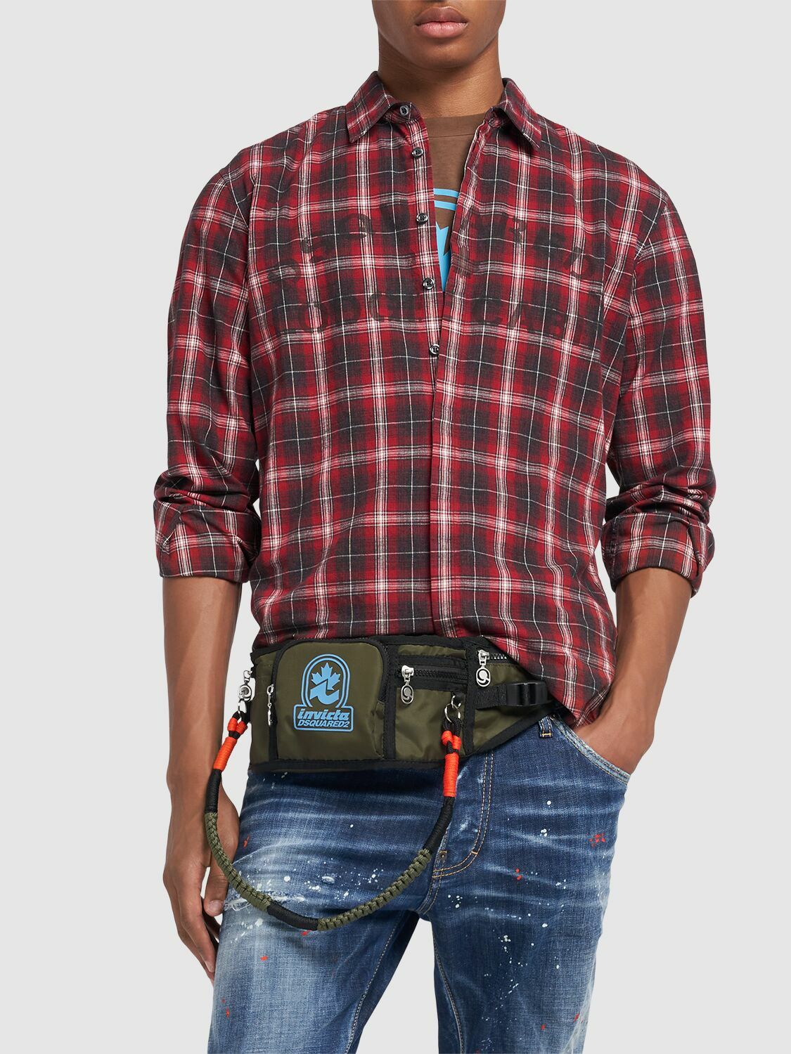 DSQUARED2 Invicta Cordura Belt Bag Dsquared2