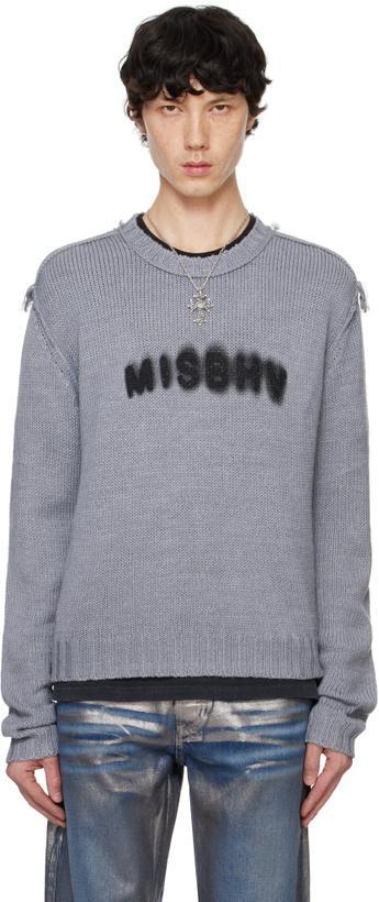 Photo: MISBHV Gray Community Sweater