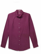 Massimo Alba - Vajella Twill Shirt - Purple