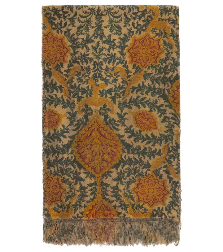 Photo: The House of Lyria Apoteosi fringed linen jacquard tablecloth