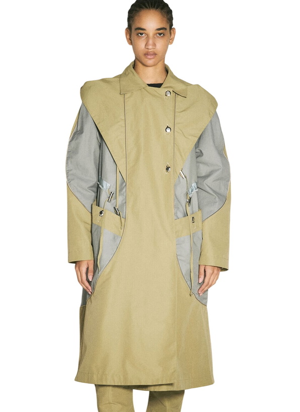 Photo: Kiko Kostadinov Herne Hooded Trench Coat