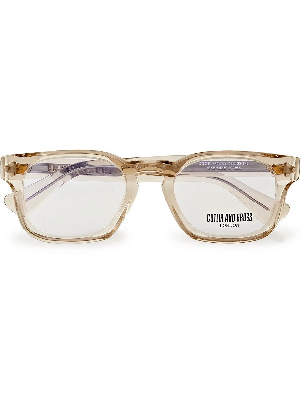 Photo: Cutler and Gross - Square-Frame Tortoiseshell Acetate Sunglasses