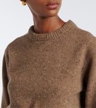 Róhe Wool-blend mouliné sweater