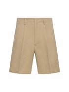 LORO PIANA Joetsu Cotton & Linen Bermuda Shorts