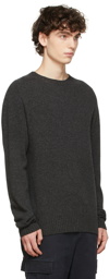 Officine Générale Grey Wool Seamless Sweater