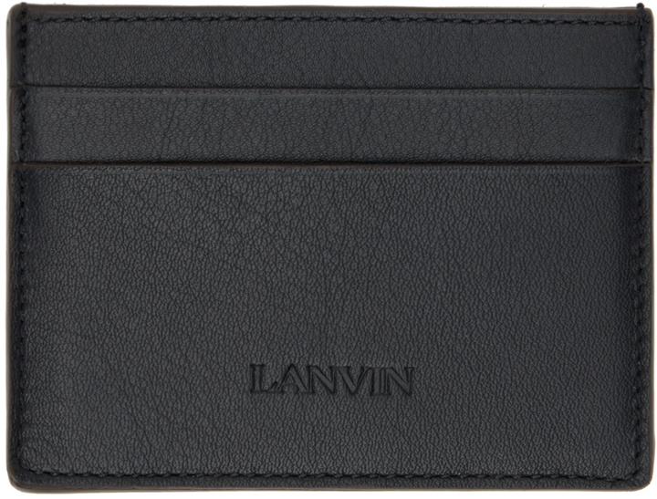 Photo: Lanvin Black Tie Card Holder