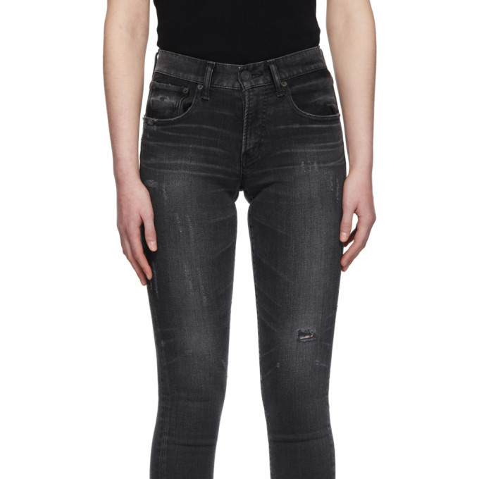 Moussy Vintage Black Comfort Velma Skinny Jeans