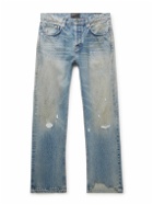 Enfants Riches Déprimés - Slim-Fit Flared Distressed Jeans - Blue