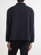 SECOND / LAYER - Field Cotton-Twill Shirt - Black