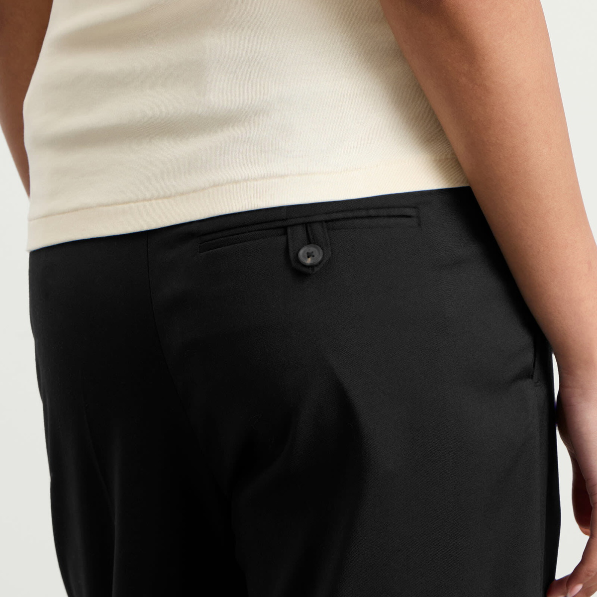 Our Legacy Women's Universe Trousers in Black Worsted Wool