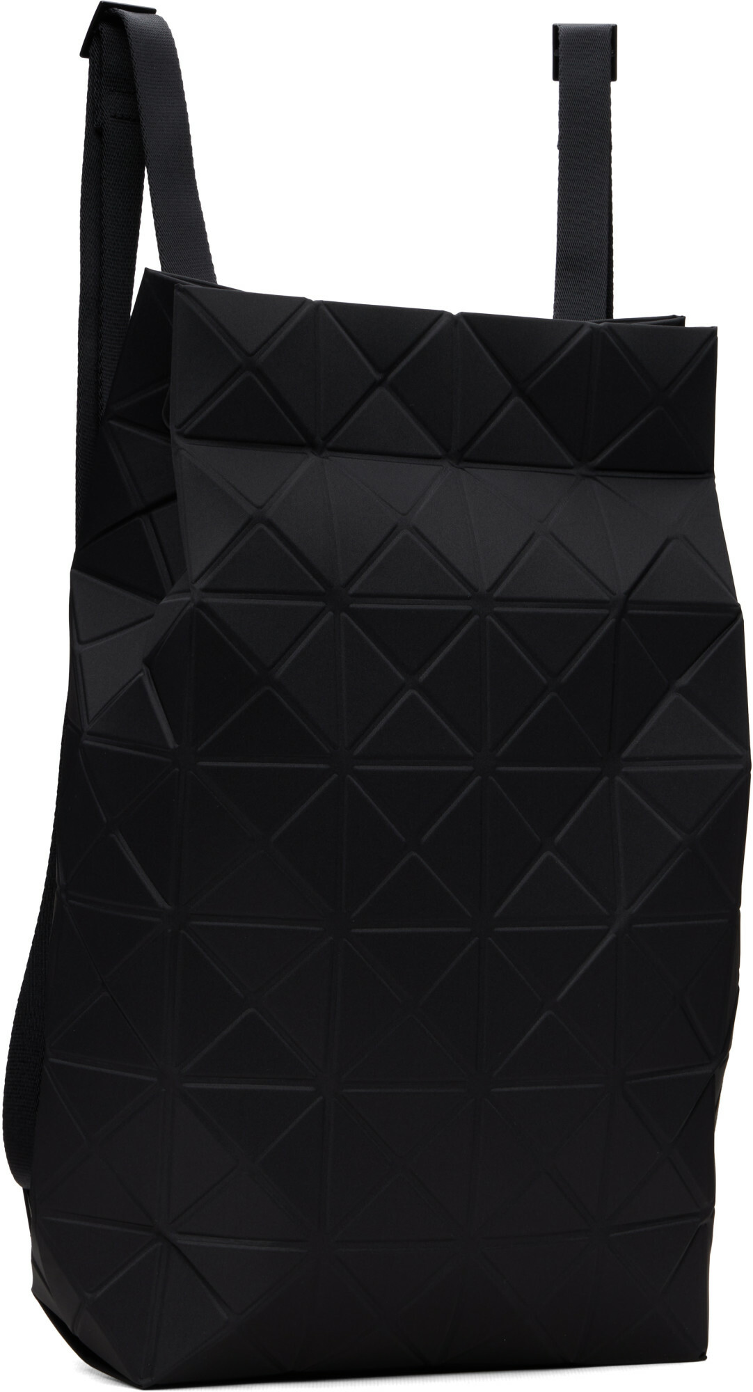 BAO BAO ISSEY MIYAKE Black Track Backpack