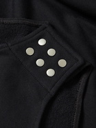 Rick Owens - Champion Logo-Embroidered Organic Cotton-Jersey Hoodie - Black