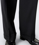 A.Presse Wool straight pants