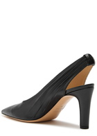 Gabriela Hearst Amari 90 Leather Slingback Pumps