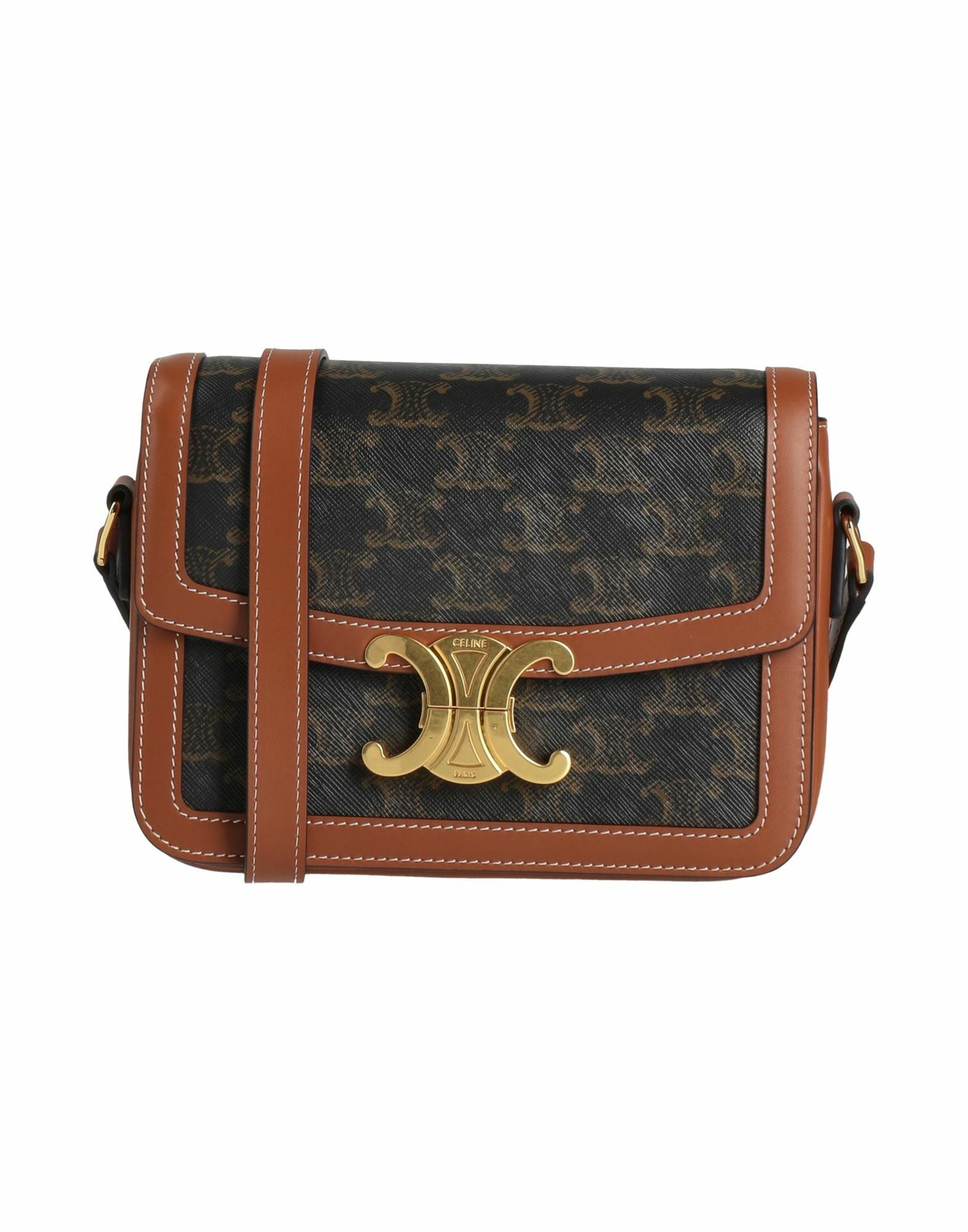 Celine Womens Cross-body bag Dark in Brown