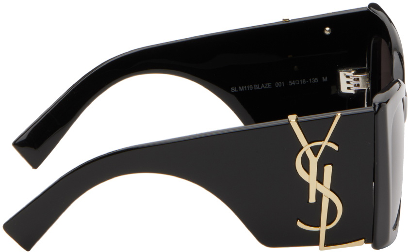 Amazon.com: Saint Laurent Women's Sl M119 Blaze Sunglasses