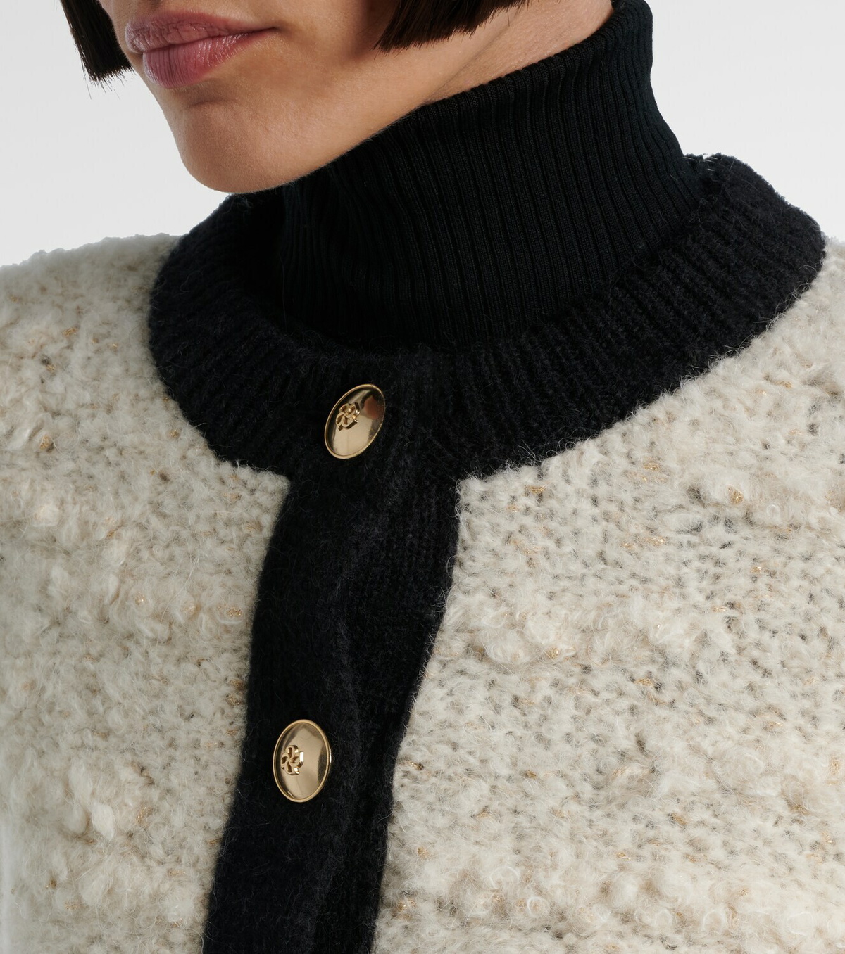 Dorothee Schumacher Delightful Sparkle wool-blend cardigan