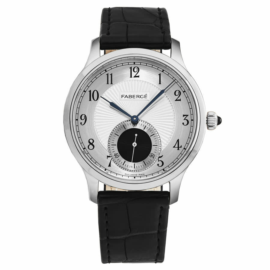 Faberge Agathon Automatic Silver Dial Mens Watch FAB-215