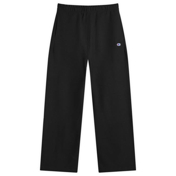 Photo: Champion Men's Classic Straight Hem Sweat Pants in Black