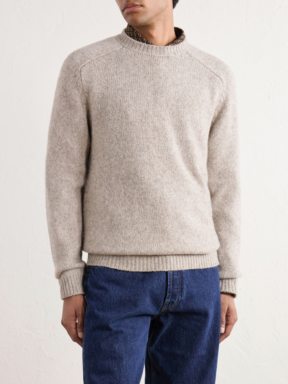 Thom Sweeney - Wool-Blend Sweater - Neutrals