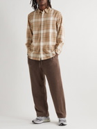 Auralee - Checked Wool-Blend Shirt - Neutrals