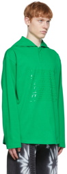 We11done Green Cotton Henley