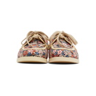 Gucci Multicolor Liberty Edition Floral Boat Shoes