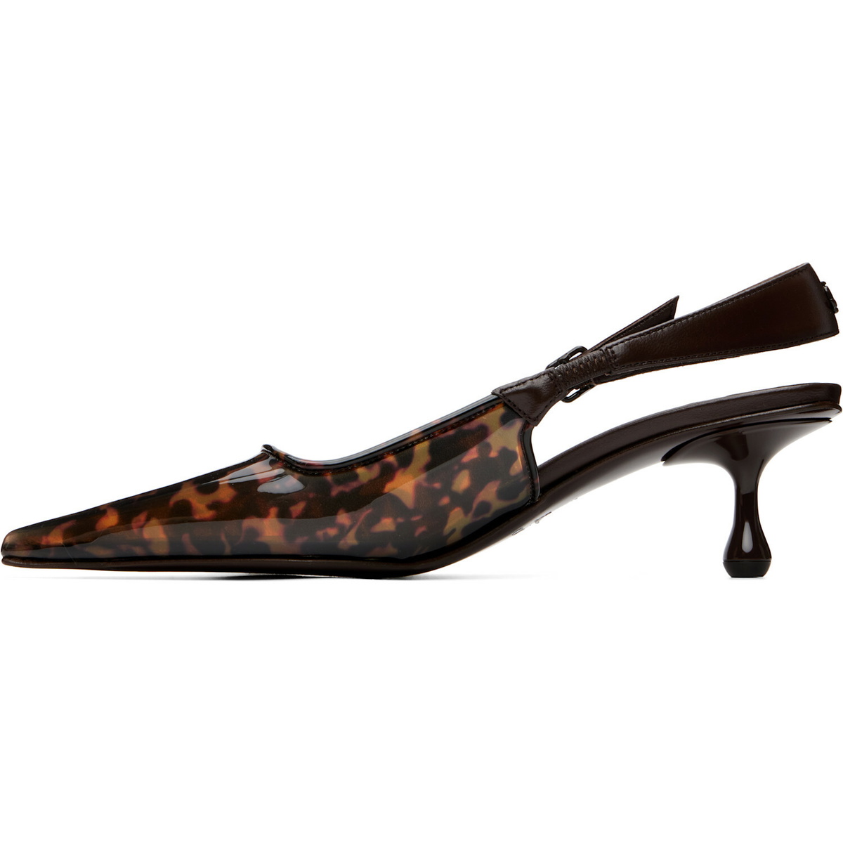 Jimmy Choo Brown Amel 50 Tortoiseshell Heels