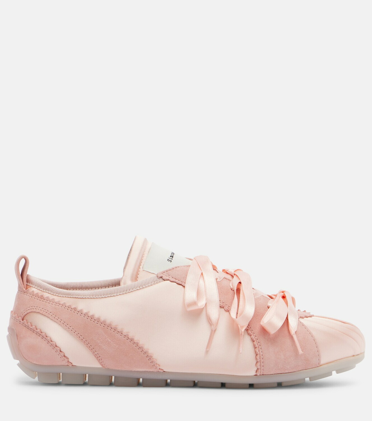 Simone Rocha Ballerina Grip satin and suede sneakers Simone Rocha