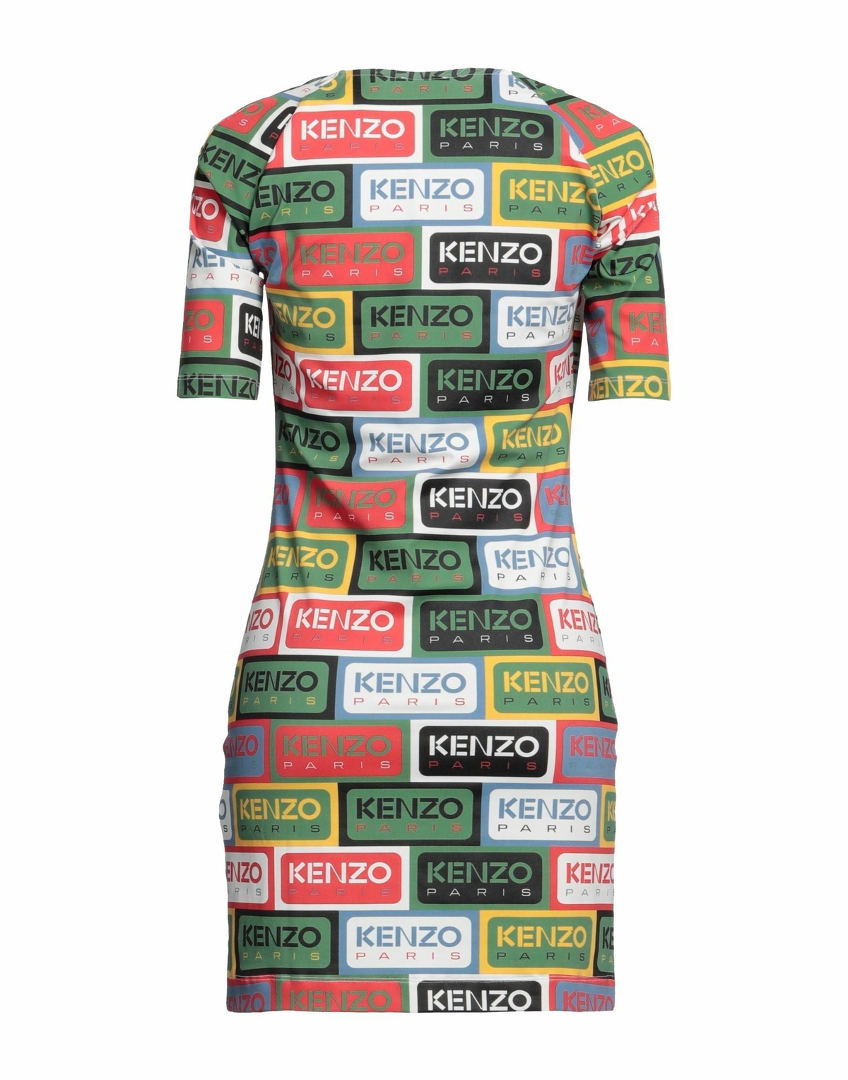 Kenzo Womens Mini dress Military in Green