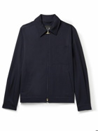 Dunhill - Wool-Twill Blouson Jacket - Blue