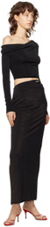 Anna October Black Kerry Maxi Skirt