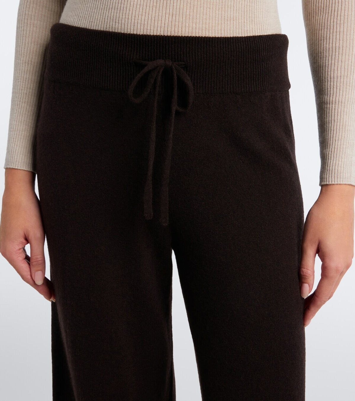 Lisa Yang Sofi cashmere wide-leg pants