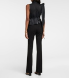 Victoria Beckham - Bow crêpe top