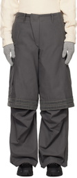 BRYAN JIMENÈZ Gray Air Shorts