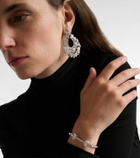 Ananya Chakra Icon 18kt white gold bracelet with diamonds and quartz
