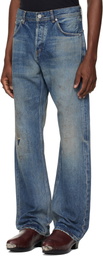 Enfants Riches Déprimés Blue New Straight Leg Jeans