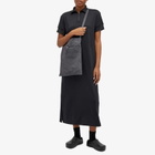 Snow Peak Women's Natural Dyed Recycled Cotton Multi Bag in Charcoal 